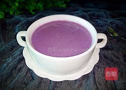 牛奶紫薯米糊的做法图解7