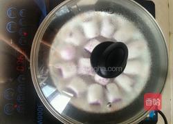 水晶紫薯牛奶卷的做法图解8