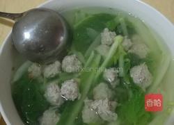 清汤丸子的做法图解8