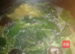 菠菜土豆丝儿甩袖汤的做法图解3