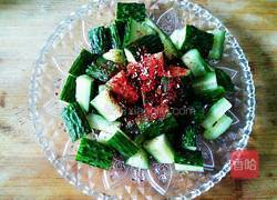 凉拌黄瓜块的做法图解2