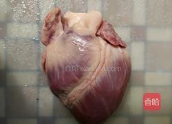 凉拌猪心的做法图解2