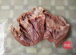 凉拌猪心的做法图解3