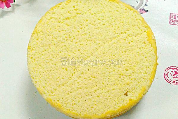 八寸戚风蛋糕