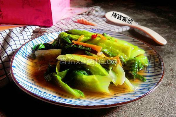 蚝油生菜