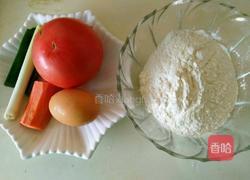 西红柿鸡蛋疙瘩汤的做法图解1