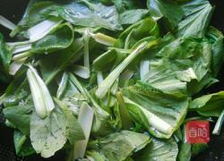清炒油菜的做法图解6