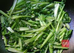清炒油菜的做法图解7