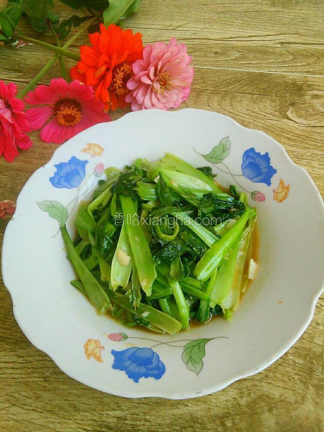 盛出来装盘