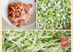 丝瓜馅儿饺子的做法图解1