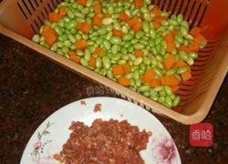 青豆肉末的做法图解3