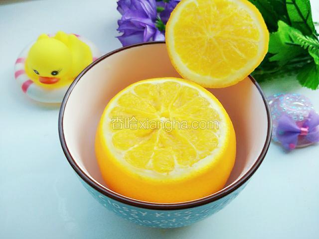 蒸盐橙(祛痰止咳）