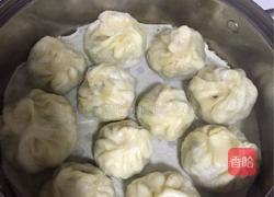 萝卜茎叶素馅包子的做法图解7