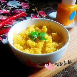 橙香红薯泥的做法[图]
