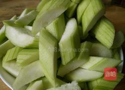 蒜蓉丝瓜的做法图解2