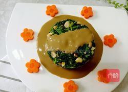 麻酱拌花生菠菜的做法图解12