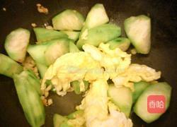 八角瓜炒蛋的做法图解7