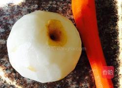 雪梨胡萝卜奶昔的做法图解1
