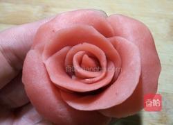 面塑玫瑰花的做法图解6