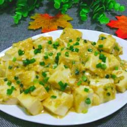 蟹黄烧豆腐（家常版）的做法[图]