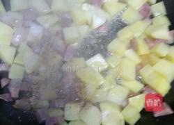 火腿洋芋焖饭的做法图解7