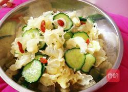 银耳脆黄瓜的做法图解9