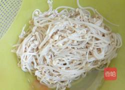 凉拌粉丝金针菇的做法图解1