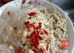 凉拌粉丝金针菇的做法图解3