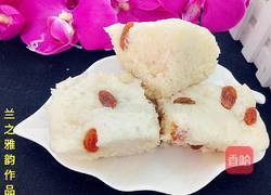 葡萄干发糕的做法图解9