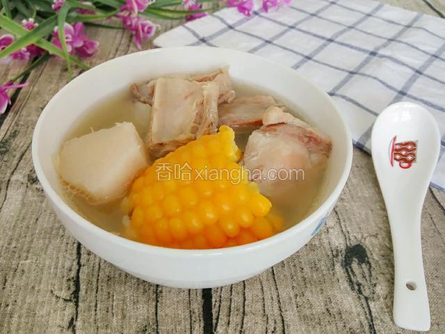 淮山玉米排骨汤