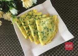 香菜葱花鸡蛋饼的做法图解12