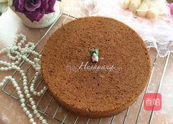 8寸巧克力戚风蛋糕的做法图解11