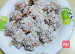 虾仁糥米丸子的做法图解5