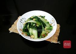 蚝油白菜的做法图解10