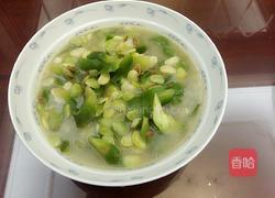 扁豆虾米茄子汤的做法图解4