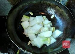 炝锅冬瓜汤的做法图解4