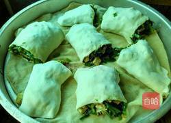 韭香菠菜卷的做法图解13