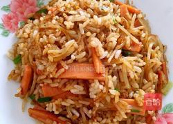 火腿土豆丝炒饭的做法图解6