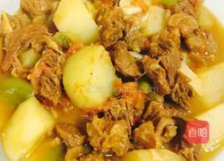 西红柿土豆炖牛腩的做法图解9