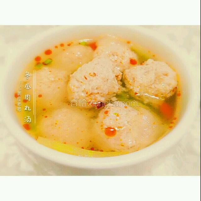 冬瓜肉丸汤