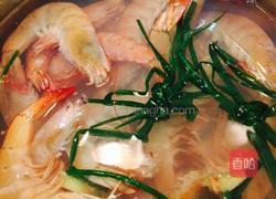 白灼双色大海虾的做法图解8