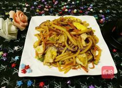 风味炒馇子的做法图解6