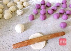 紫薯开花馒头的做法图解6