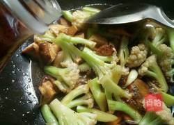 蚝油香菇花菜的做法图解10