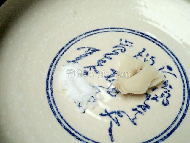 适量加些精盐