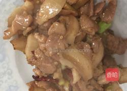 包菜五花肉蒸饭的做法图解2