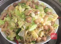 包菜五花肉蒸饭的做法图解4