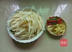 素炒地瓜丝的做法图解2