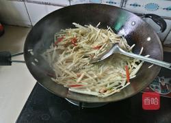 素炒地瓜丝的做法图解4
