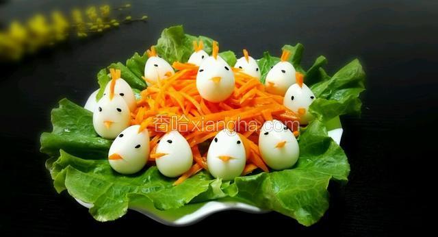 凉拌胡萝卜之小鸟归巢